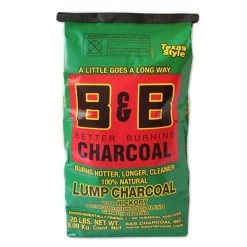 B&B Hickory Lump Charcoal 9kg