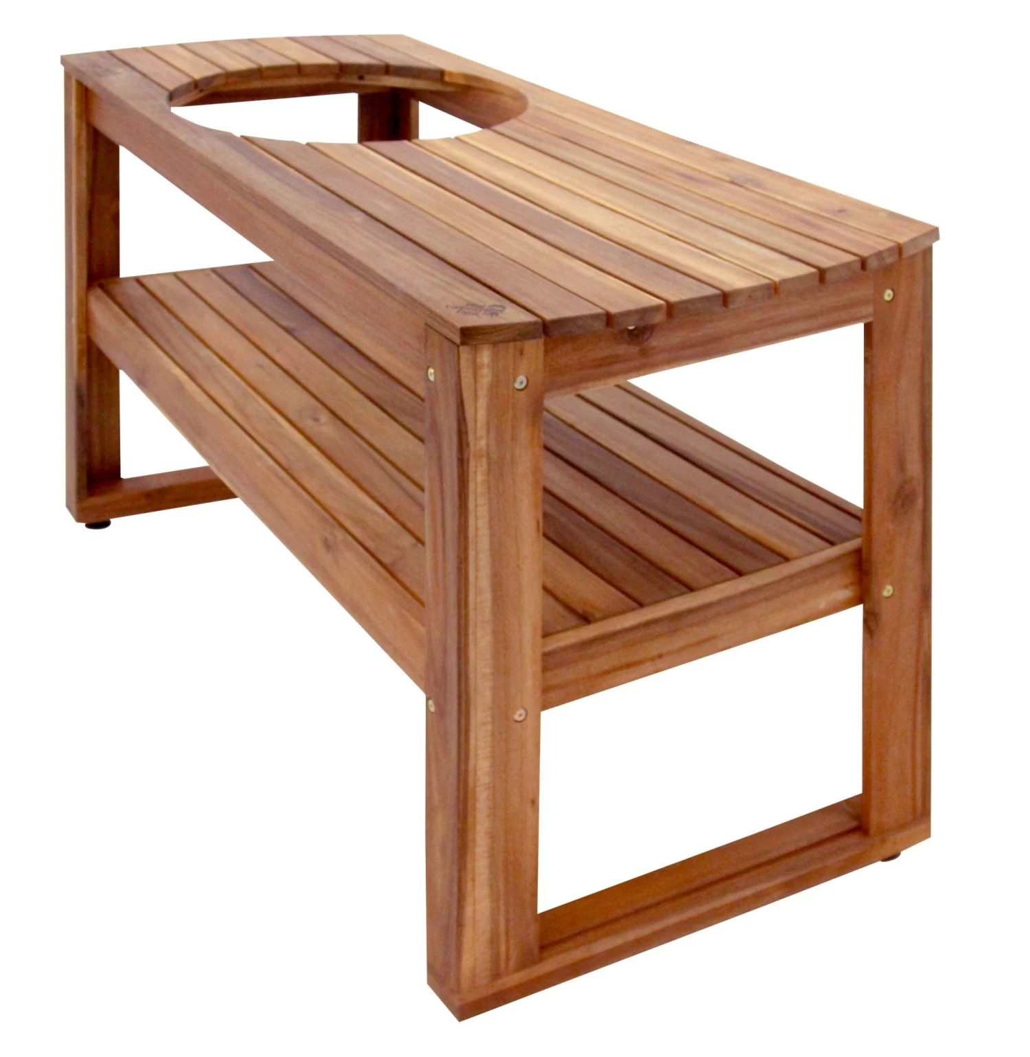 Big Green Egg 'Acacia Hardwood Table' - XL 4 Big Green Egg 'Acacia Hardwood Table' - XL - Image 2