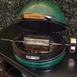 Big Green Egg 'Rotisserie Kit' XL <br> COMING SOON! Pre Orders Available -BBQ Shop big green egg rotisserie kit xl coming soon 357354