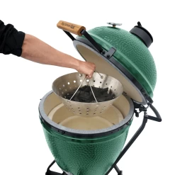 Big Green Egg 'Stainless Steel Fire Bowl' -BBQ Shop big green egg stainless steel fire bowl 953193