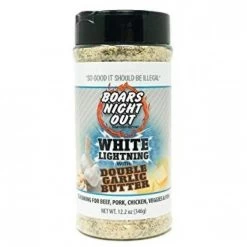 Boars Night Out 'White Lightning Double Garlic Butter' 12.2oz