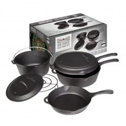 Camp Chef - 6 Piece Cast Iron Cooking Set