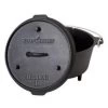 Camp Chef - Cast Iron Deluxe Dutch Oven 10″ (6 Quart) -BBQ Shop camp chef cast iron deluxe dutch oven 10 6 quart 615409