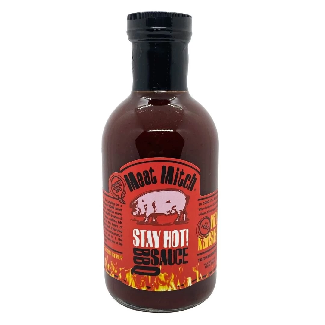 Meat Mitch "Stay Hot" BBQ Sauce 621ml 3 Meat Mitch "Stay Hot" BBQ Sauce 621ml