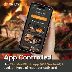 MeatStick 4 Quad Sensors Wireless Meat Thermometer -BBQ Shop meatstick 4 quad sensors wireless meat thermometer 631068