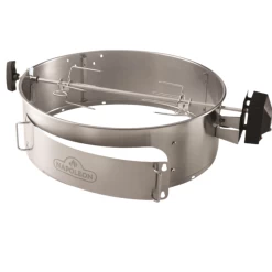 Napoleon - Charcoal Kettle Pizza Oven & Rotisserie Kit -BBQ Shop napoleon charcoal kettle pizza oven rotisserie kit 217266