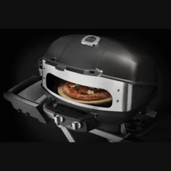 Napoleon - TravelQ Pizza Oven And Rotisserie Kit -BBQ Shop napoleon travelq pizza oven and rotisserie kit 114129