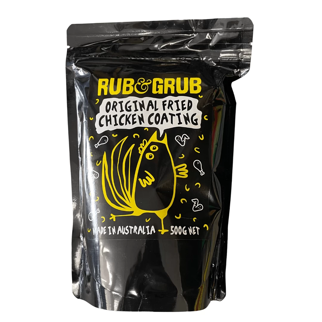 Rub & Grub 'Original' Fried Chicken Coating 500g 3 Rub & Grub 'Original' Fried Chicken Coating 500g
