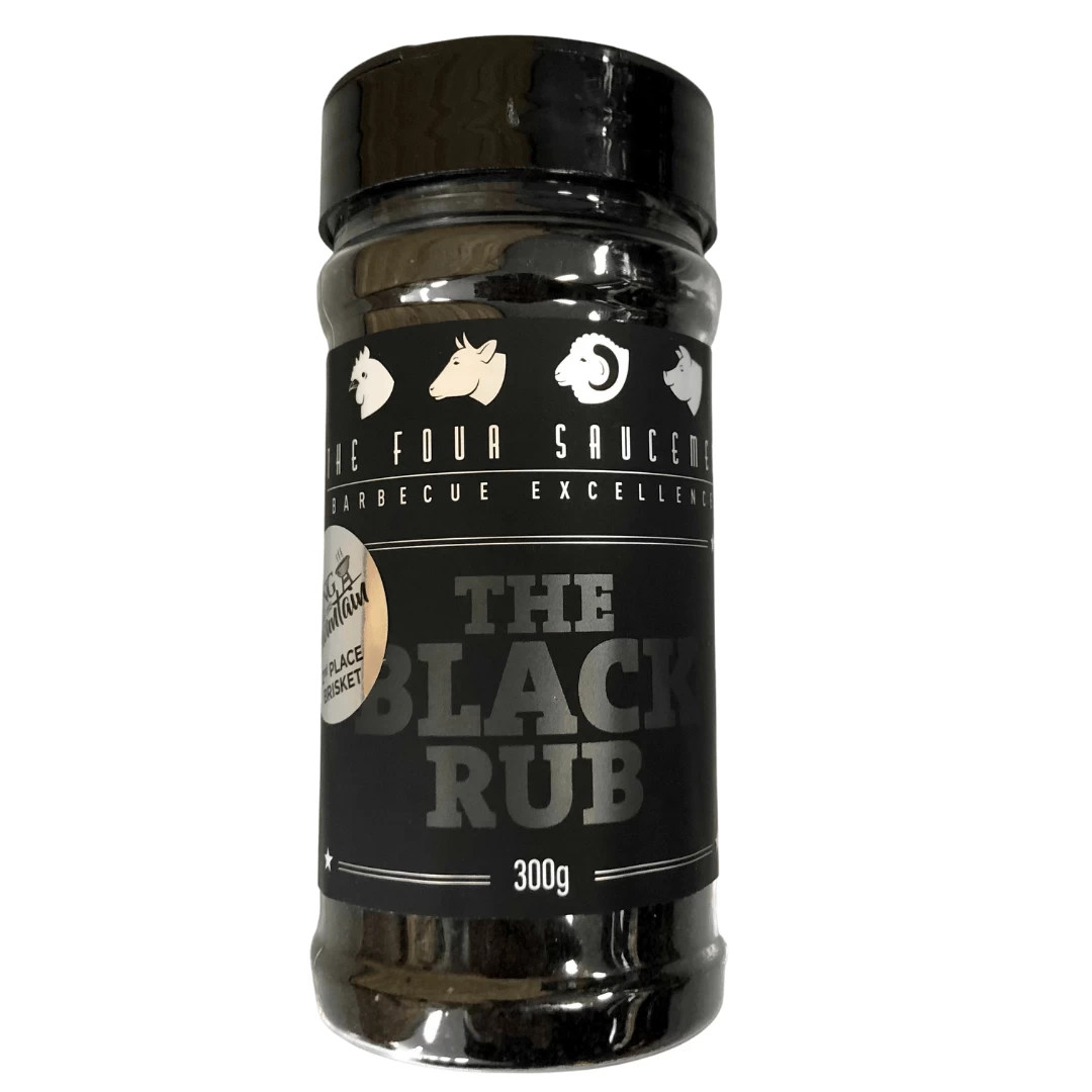 The Four Saucemen 'The Black Rub' 275g 3 The Four Saucemen 'The Black Rub' 275g